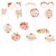 Floral Baby Photo Booth Props 13ct