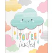 Happy Clouds Invitations 8ct