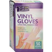Nicole Home Collection Powder-Free & Latex-Free Vinyl Gloves, 50ct