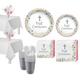Girl's First Communion Tableware Kit for 40 Guests