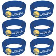 Golden State Warriors Wristbands 6ct