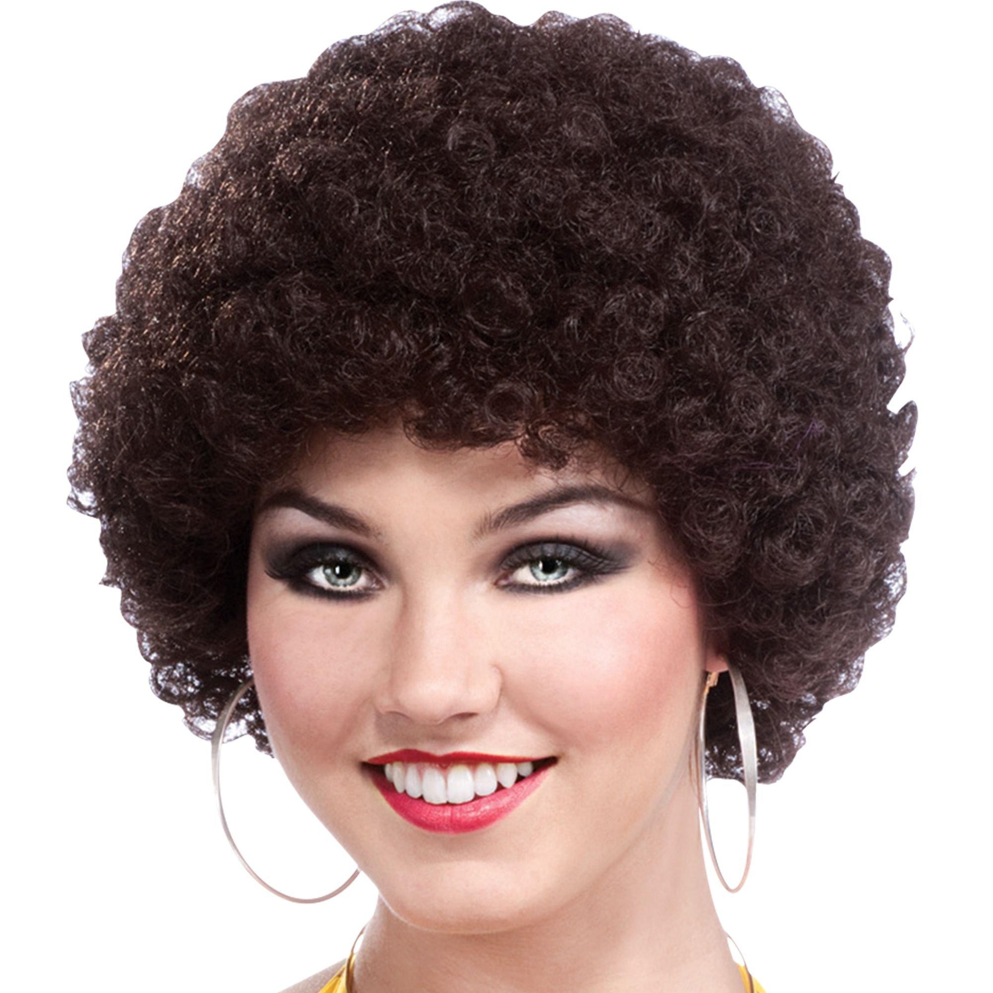 Afro wig at outlet party city