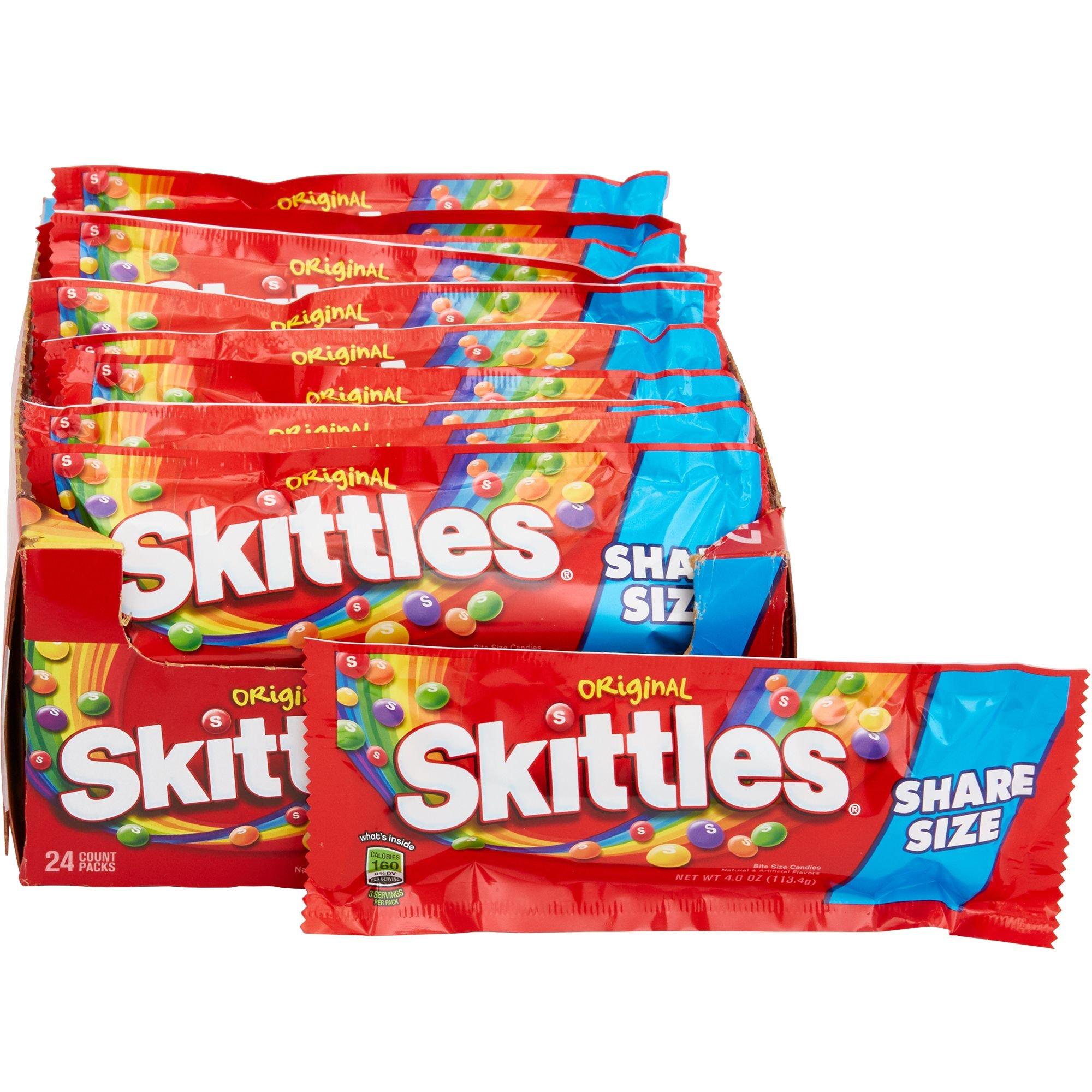 Original Skittles Share Size Pouches 24ct Party City