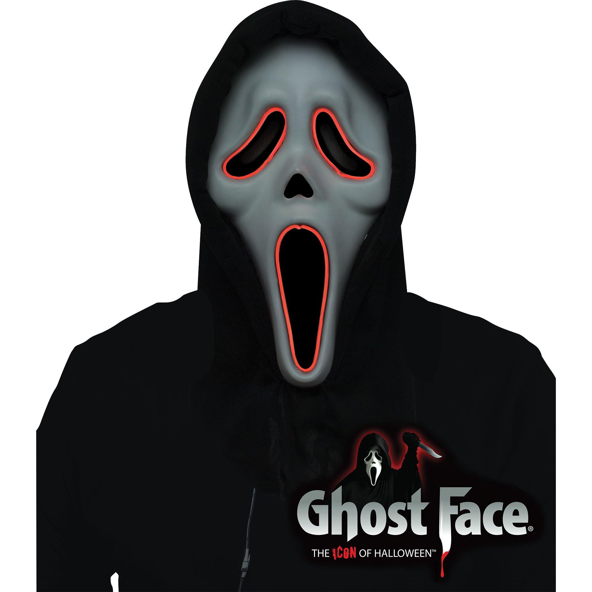 Classic Scream Light Up Scary Halloween Mask