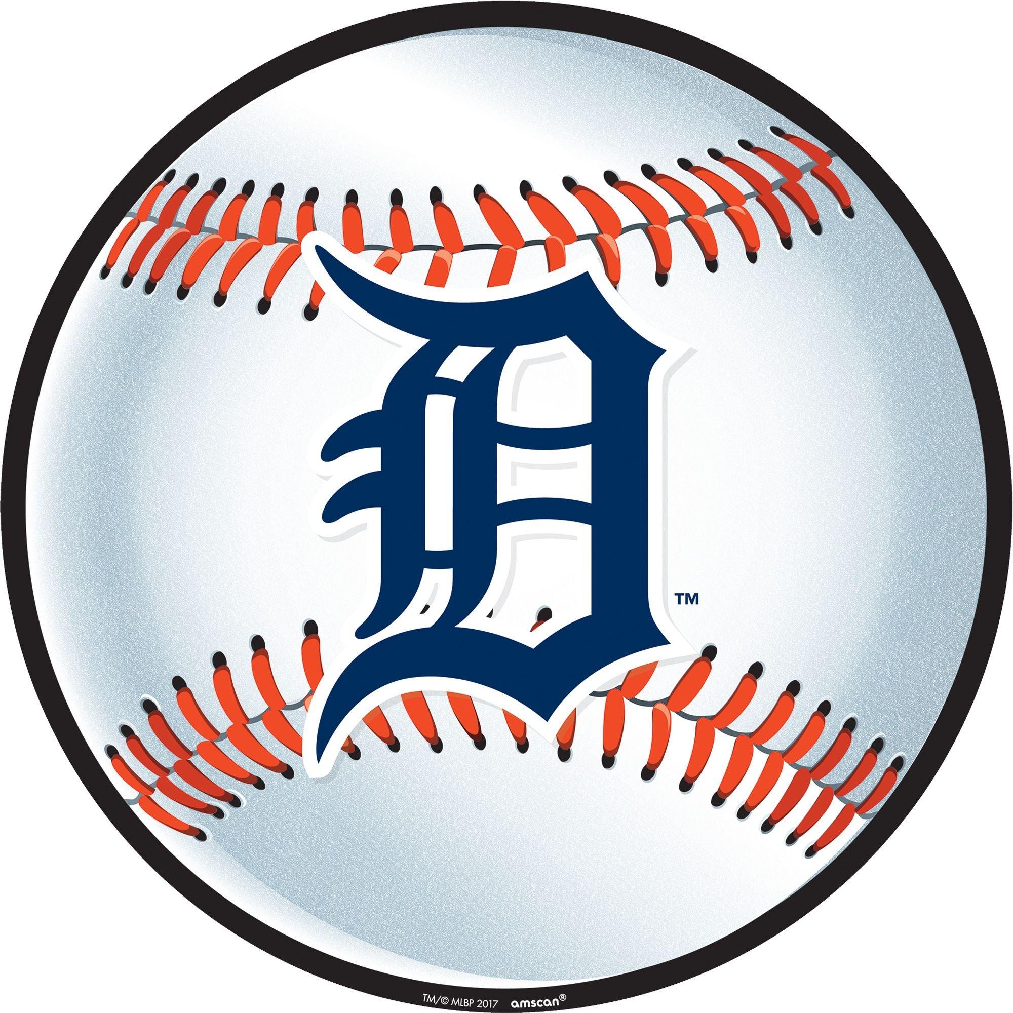 Amscan Blue and White Detroit Tigers Cutout | Party Themes Theme Party