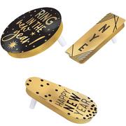 Black & Gold New Year's Eve Noisemaker