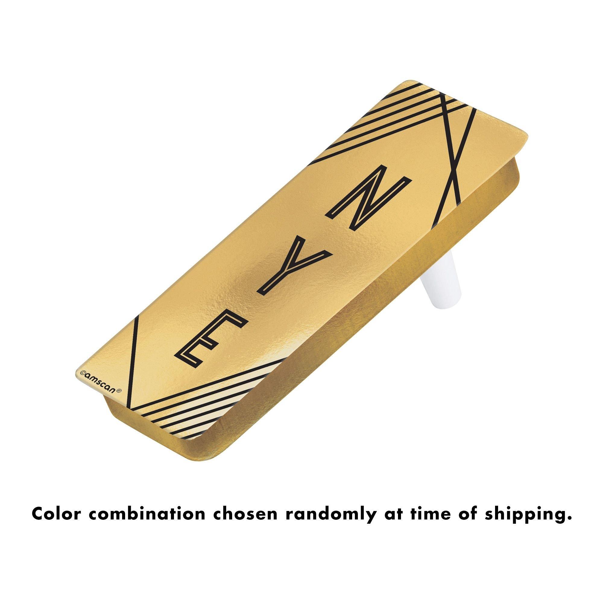 Black & Gold New Year's Eve Noisemaker Party City