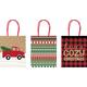 Kraft Christmas Gift Bags 3ct