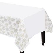 Sparkling Snowflake Table Cover