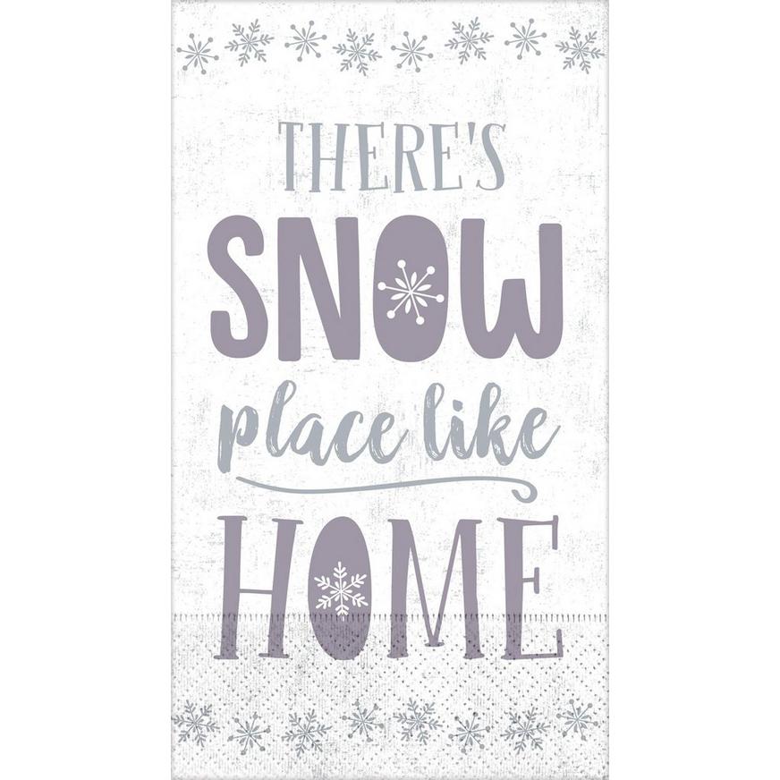 Snow Place Like Home Guest Towels 36ct