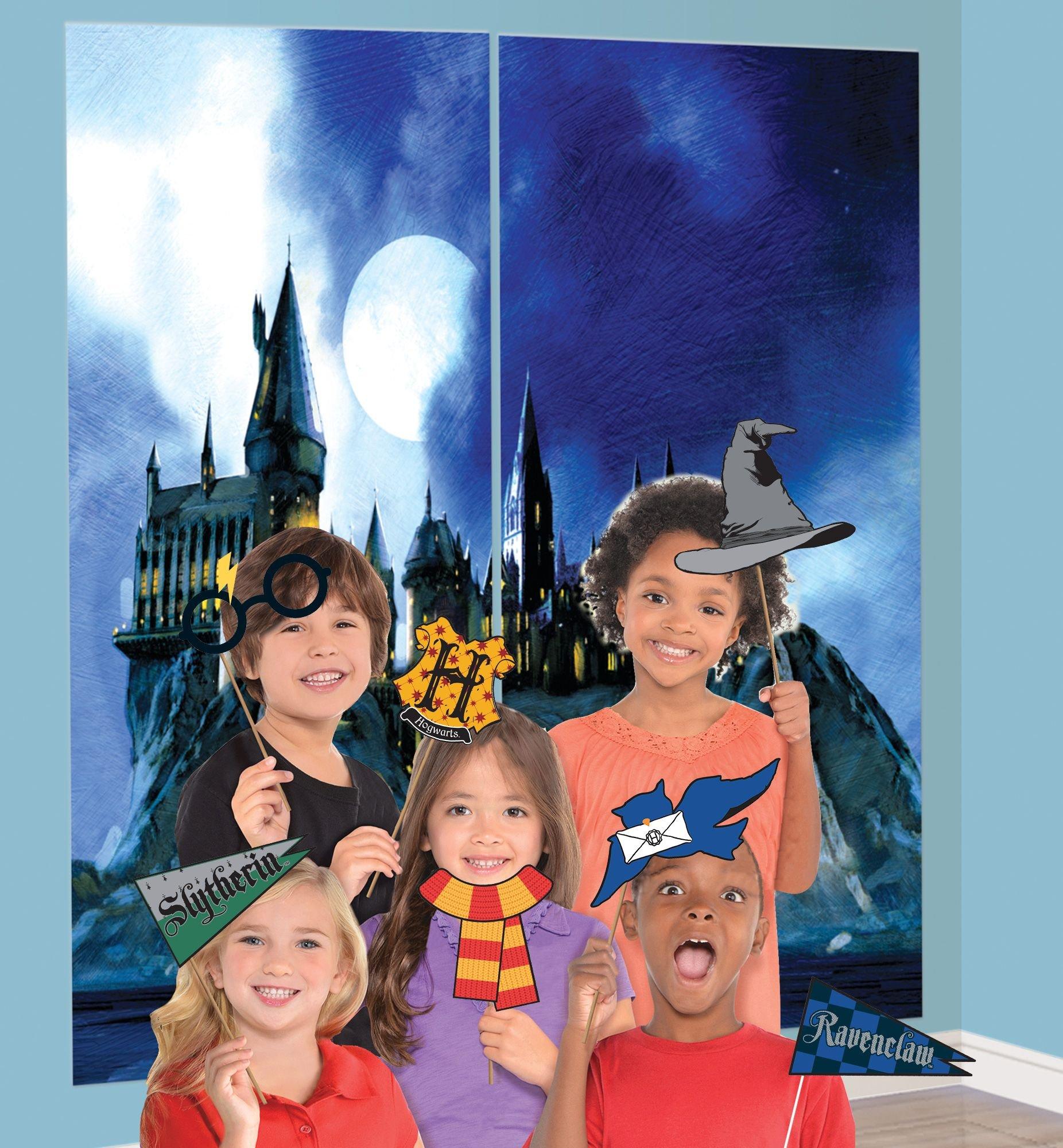 Hogwarts Harry Potter Backdrop Birthday Background Banner Photo