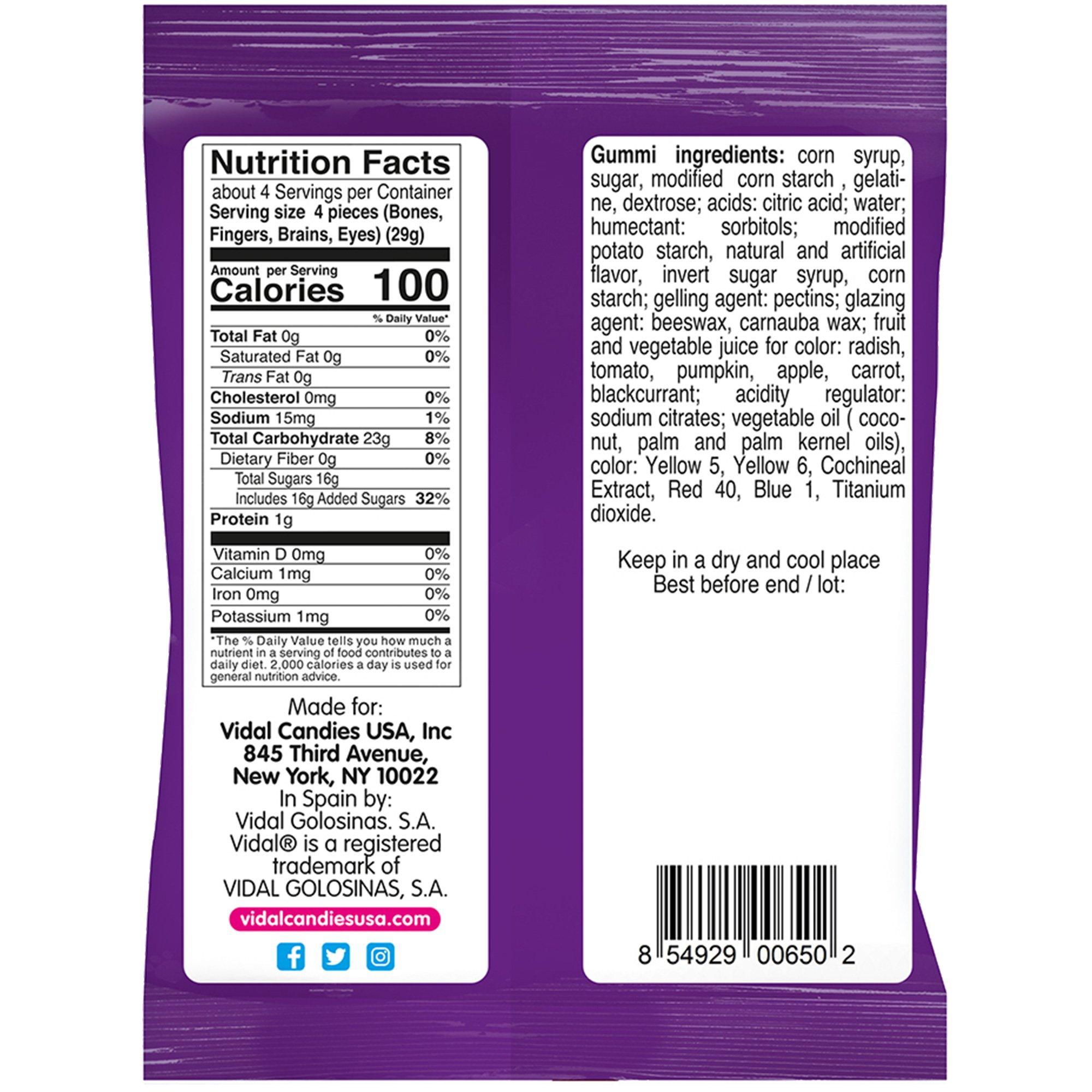 Gummi Missing Body Parts, 4.5oz Party City