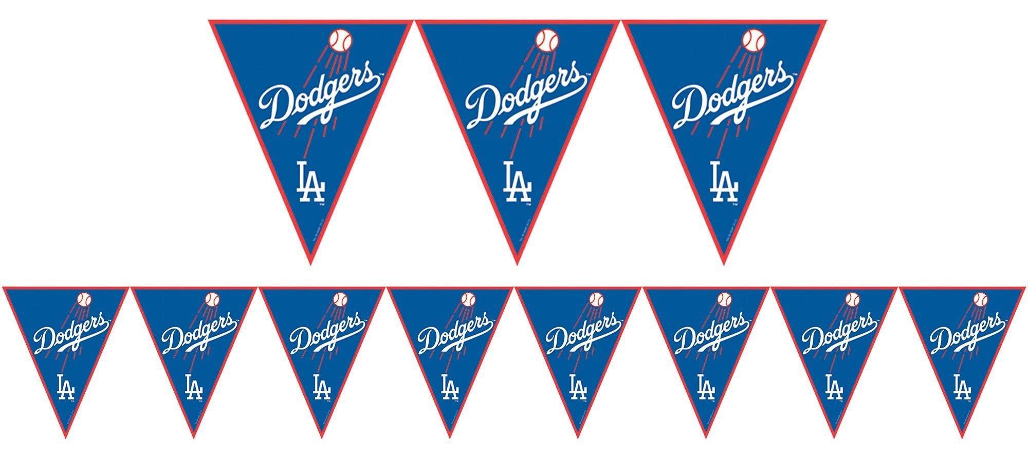 Super Los Angeles Dodgers Party Kit for 36 Guests