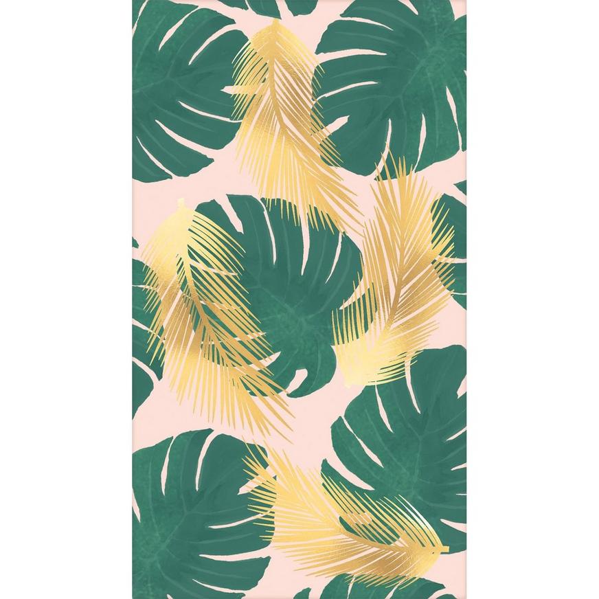 Metallic Tropical Paradise Guest Towels 16ct | Party City