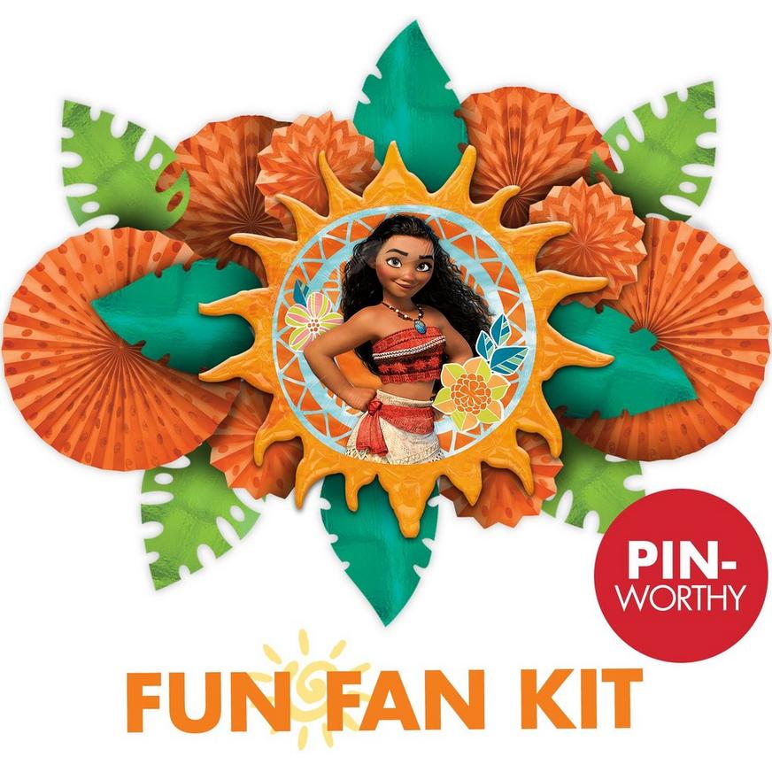 Moana Fun Fan Kit