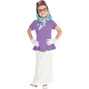 Girls 100th Day of School Grandma Costume Accessory Kit