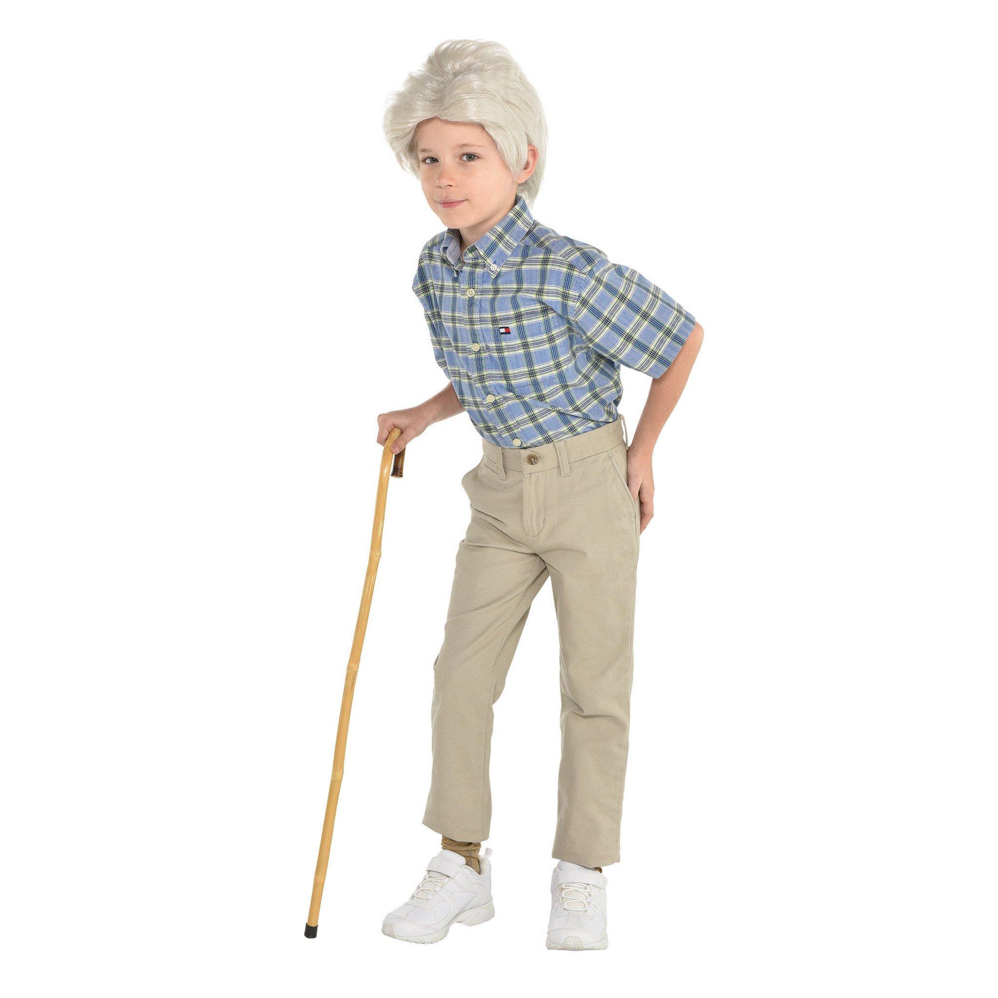 100th Day of School Grandpa Wig