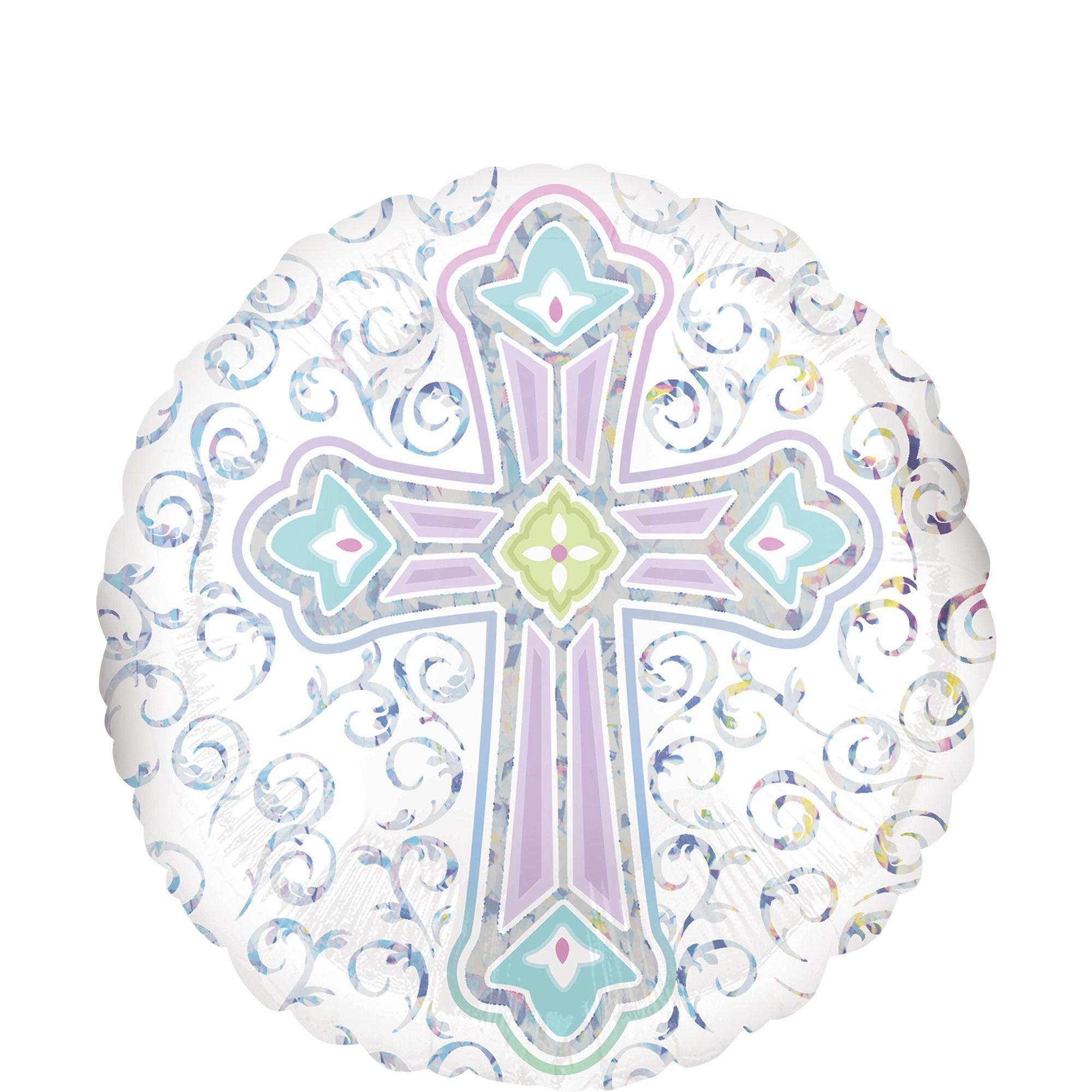 Pastel Cross Balloon
