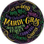 Good Times Mardi Gras Lunch Plates 60ct