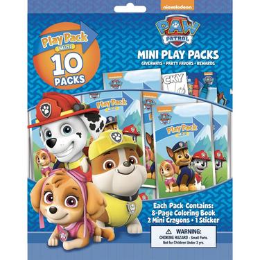 PAW Patrol Mini Play Packs, 10ct