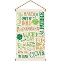 St. Patrick's Day Large Canvas Sign