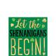 Shenanigans St. Patrick's Day Beverage Napkins 16ct