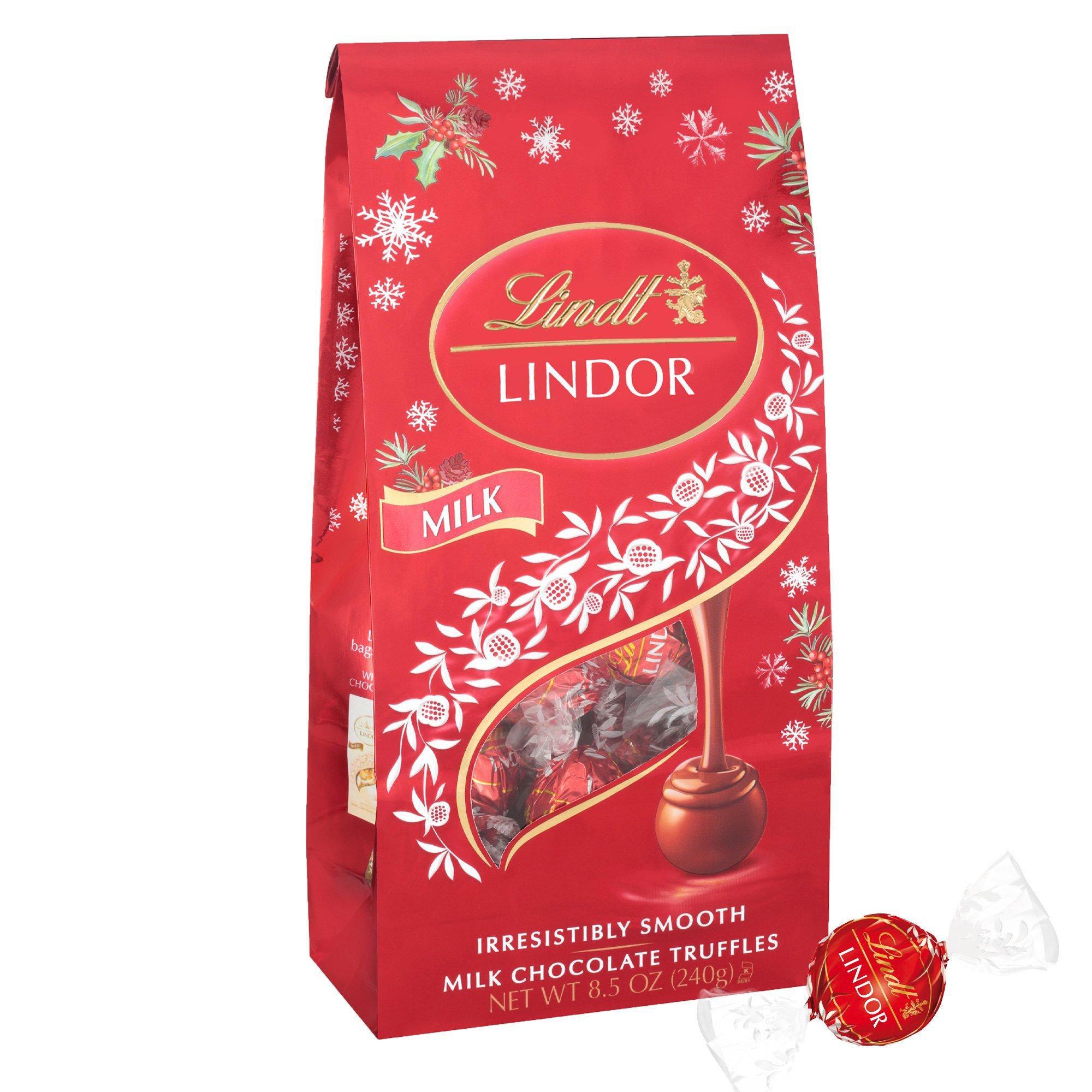 Lindt Lindor Milk Chocolate Truffles, 20pc, 8.5oz