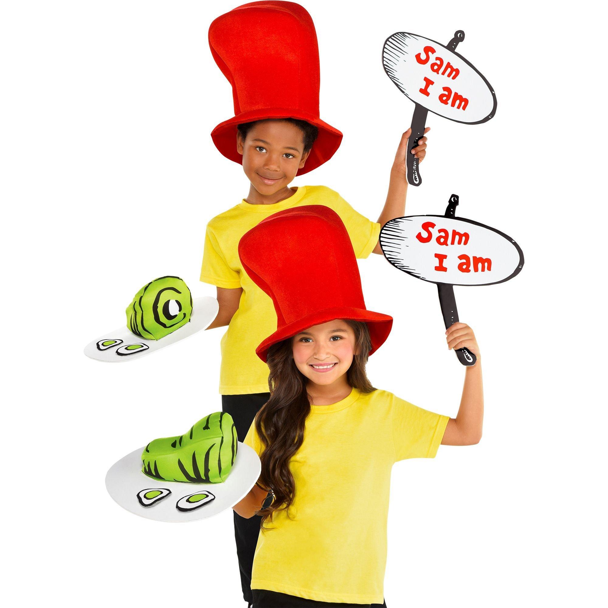 Child Green Eggs & Ham Costume Accessory Kit - Dr. Seuss