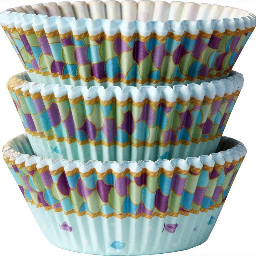 Wishful Mermaid Cupcake Pick Kit for 24