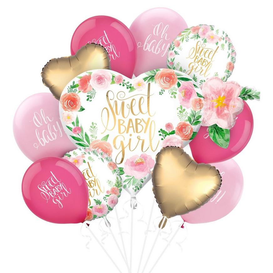 Ambacht Evalueerbaar leerplan Boho Girl Baby Shower Balloon Kit | Party City
