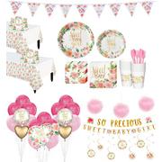 Ultimate Boho Girl Baby Shower Kit for 32 Guests