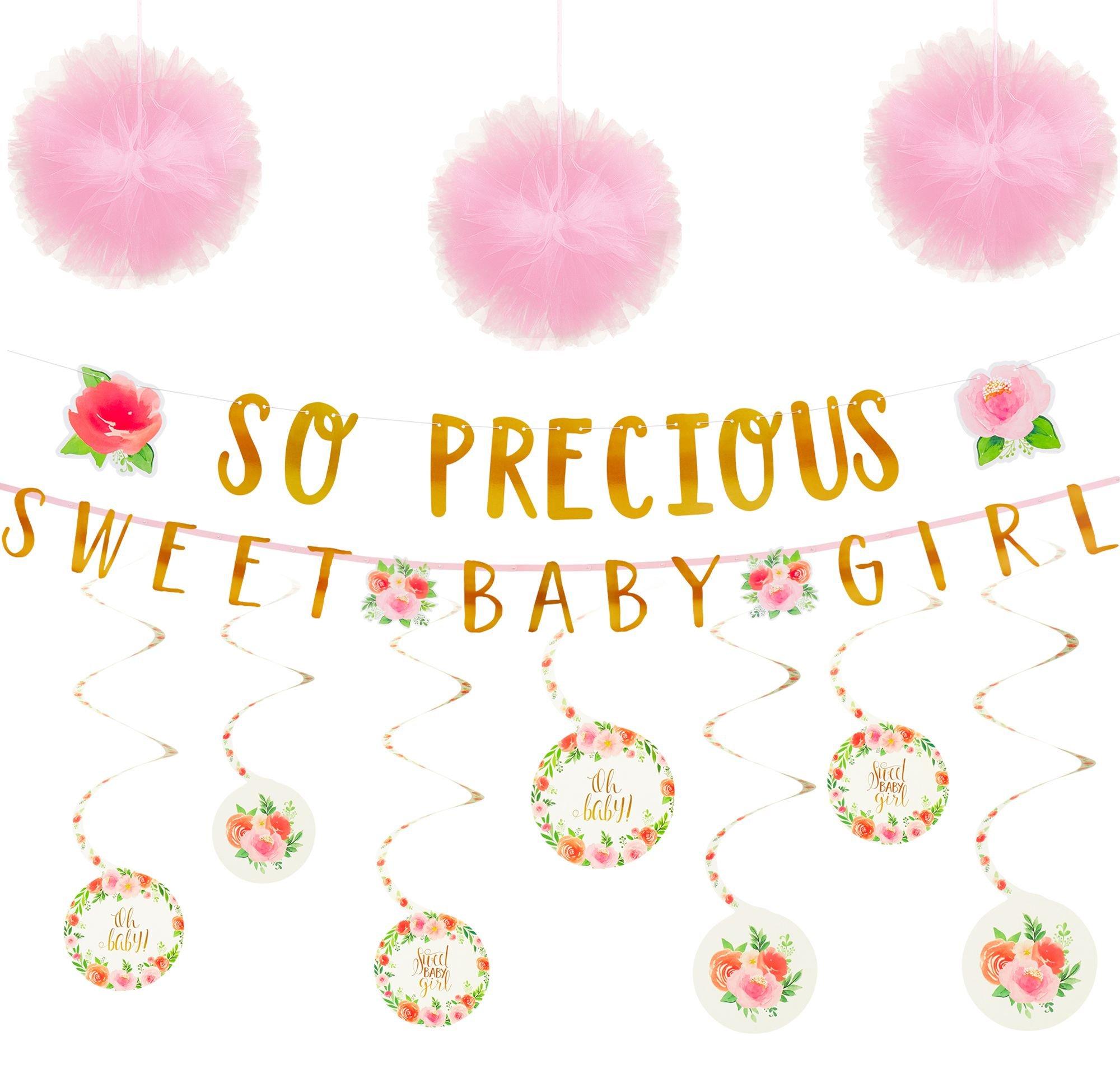 Boho Girl Baby Shower Decorating Kit