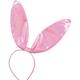 Iridescent Pink Bunny Ear Headband