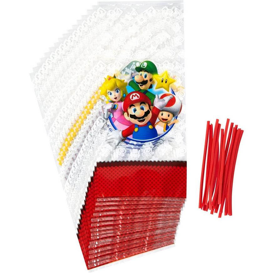 Wilton Super Mario Treat Bags 16ct