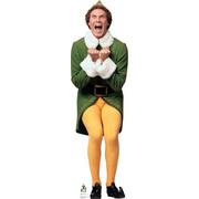 Excited Buddy the Elf Life-Size Cardboard Cutout
