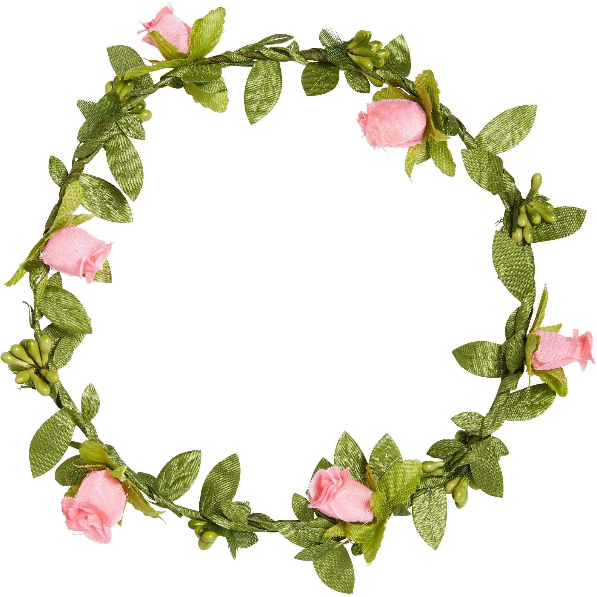 Mint to Be Flower Crown 8in | Party City