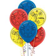 Captain Marvel Balloons 6ct
