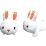 Carrot-Ear Easter Bunny Plush