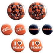Chicago Bears Buttons 8ct