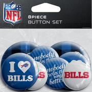 Buffalo Bills Buttons, 8ct