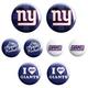 New York Giants Buttons 8ct