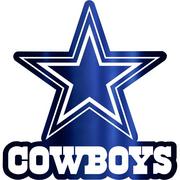 Metallic Dallas Cowboys Sticker