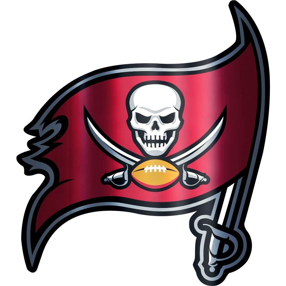 Metallic Tampa Bay Buccaneers Sticker