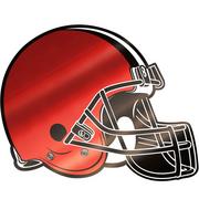 Metallic Cleveland Browns Sticker