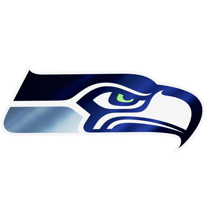 Seattle City Seahawk Sport Football Logo Die-Cut Sticker Decal 