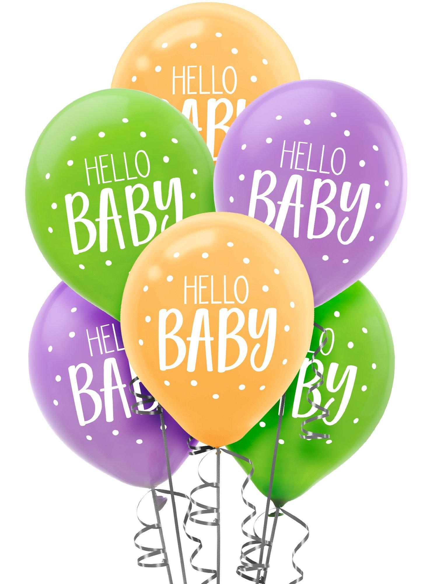 15ct, Fisher-Price Hello Baby Balloons