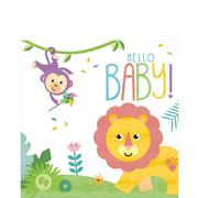 Fisher-Price Hello Baby Lunch Napkins 16ct