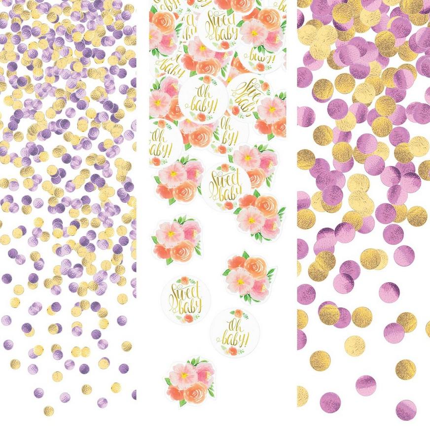 Floral Baby Confetti