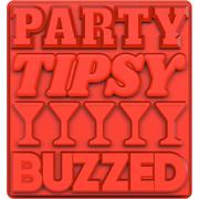Party Tipsy Buzzed Ice Tray