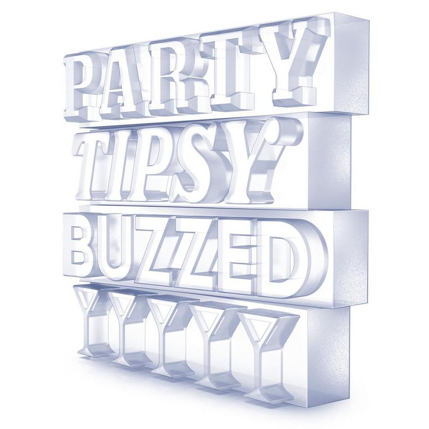 Party Tipsy Buzzed Ice Tray